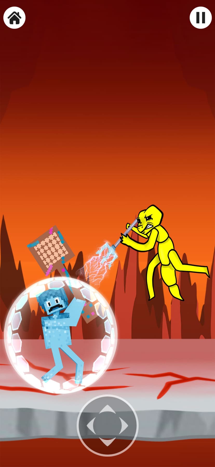 Wiggly Snake Fight screenshot 1 - screenshot