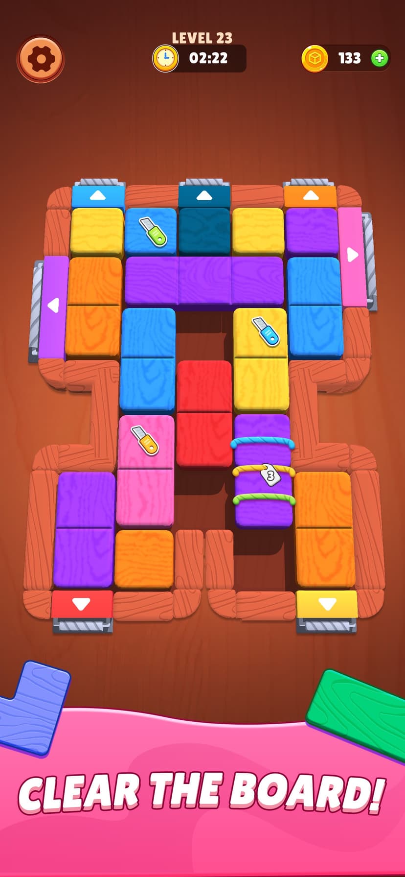 Screw Block Escape screenshot 2 - screenshot