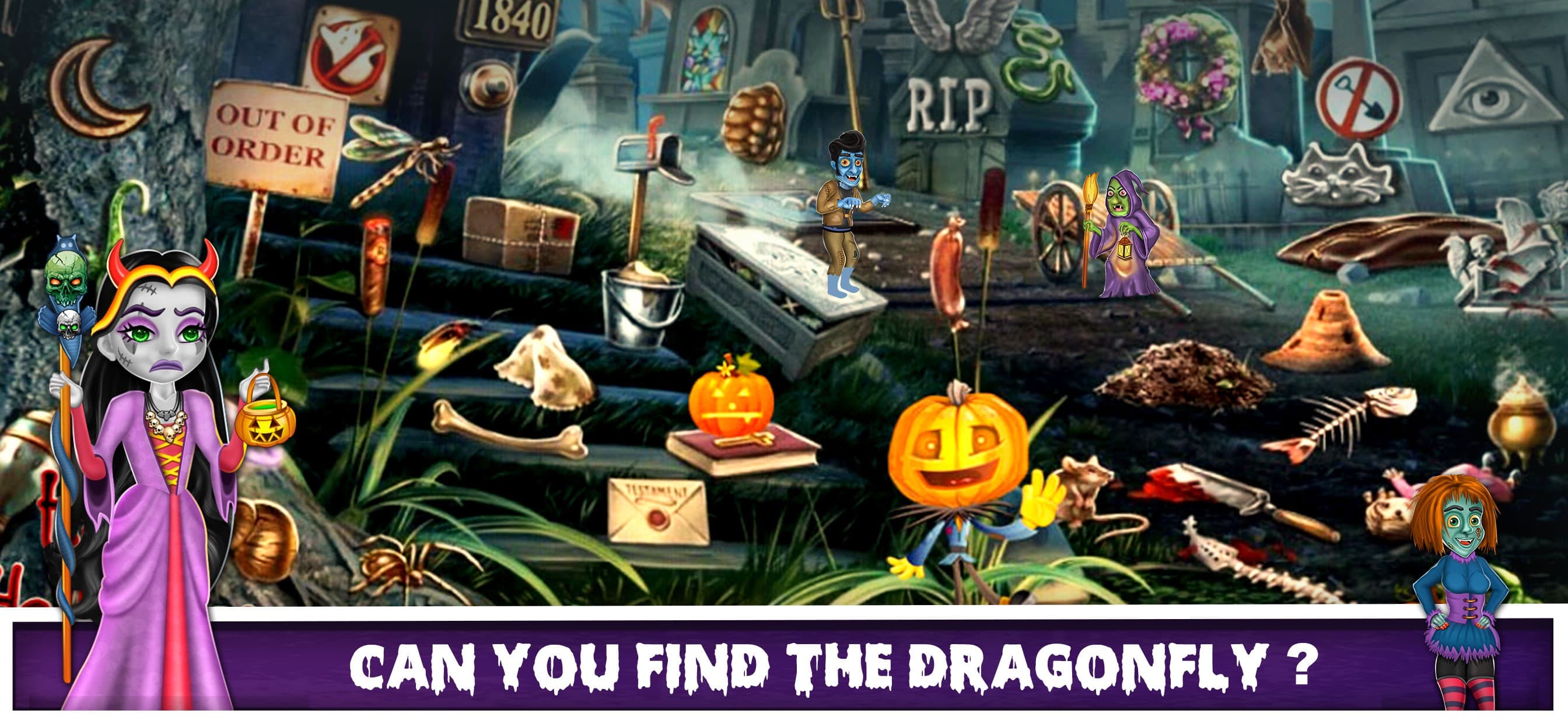 Halloween Hidden Object Games screenshot 2 - screenshot