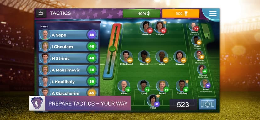 Women's Soccer Manager (WSM) screenshot 2 - screenshot