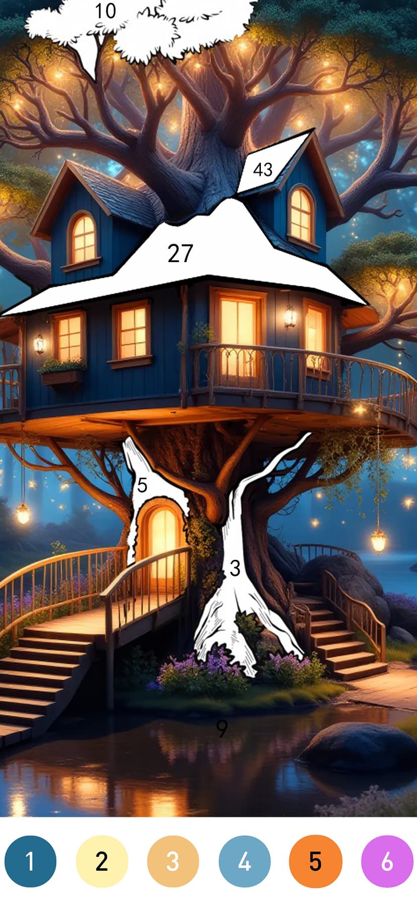 Fantasy Color By Number Game screenshot 7 - screenshot