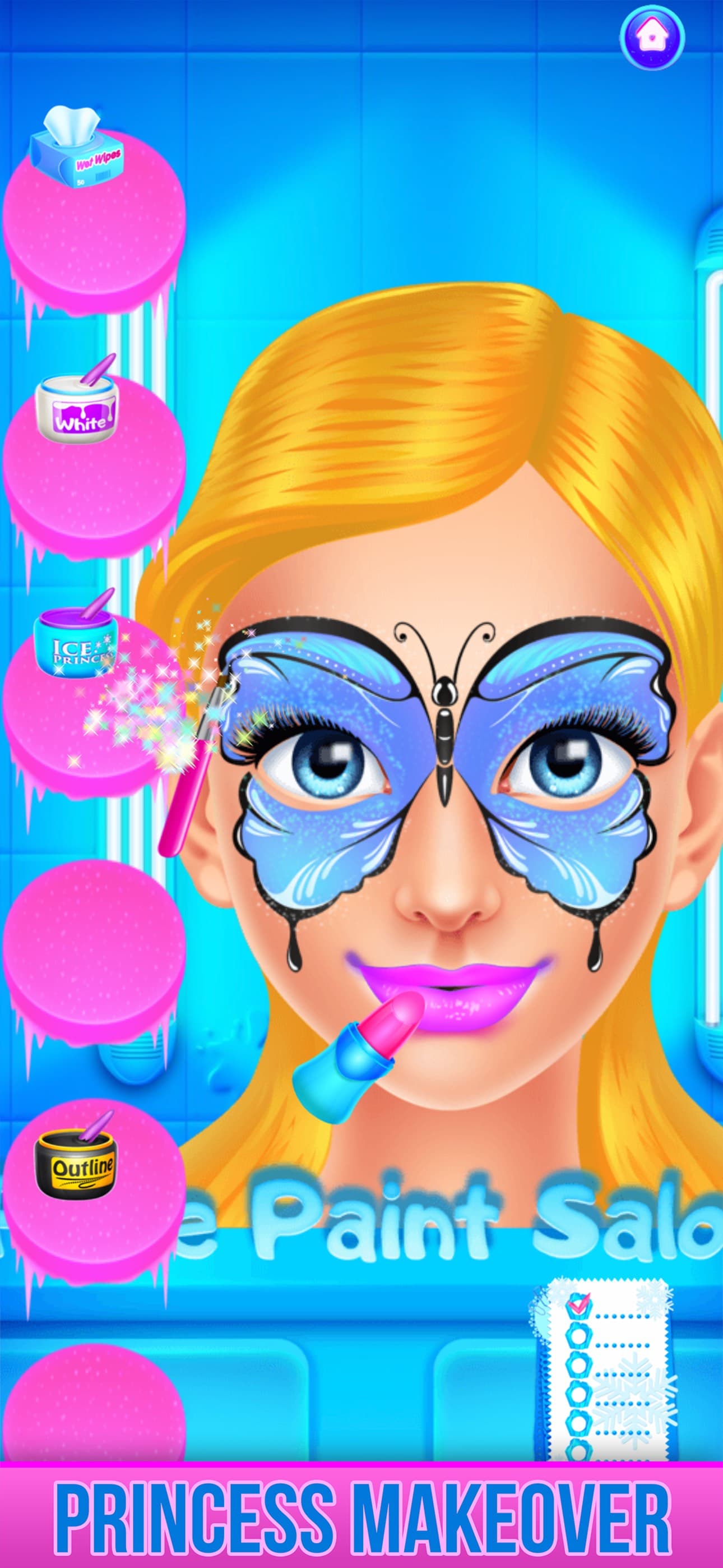 Ice Princess Face Paint Salon screenshot 9 - screenshot
