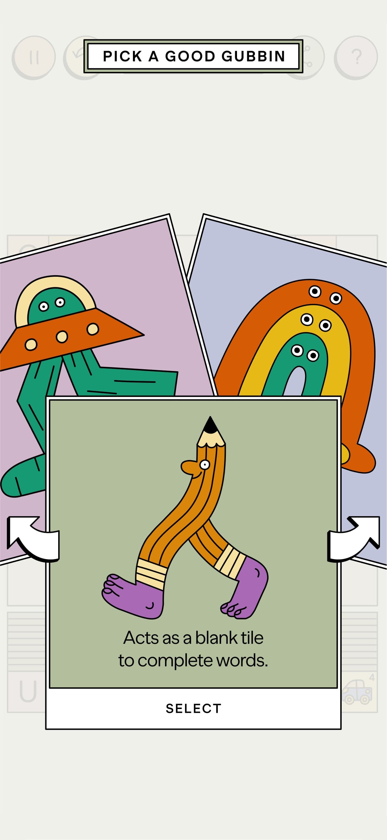 GUBBINS — It's a word game screenshot 3 - screenshot