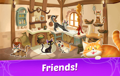 Witch & Cats – Cute Match 3 screenshot 16 - screenshot