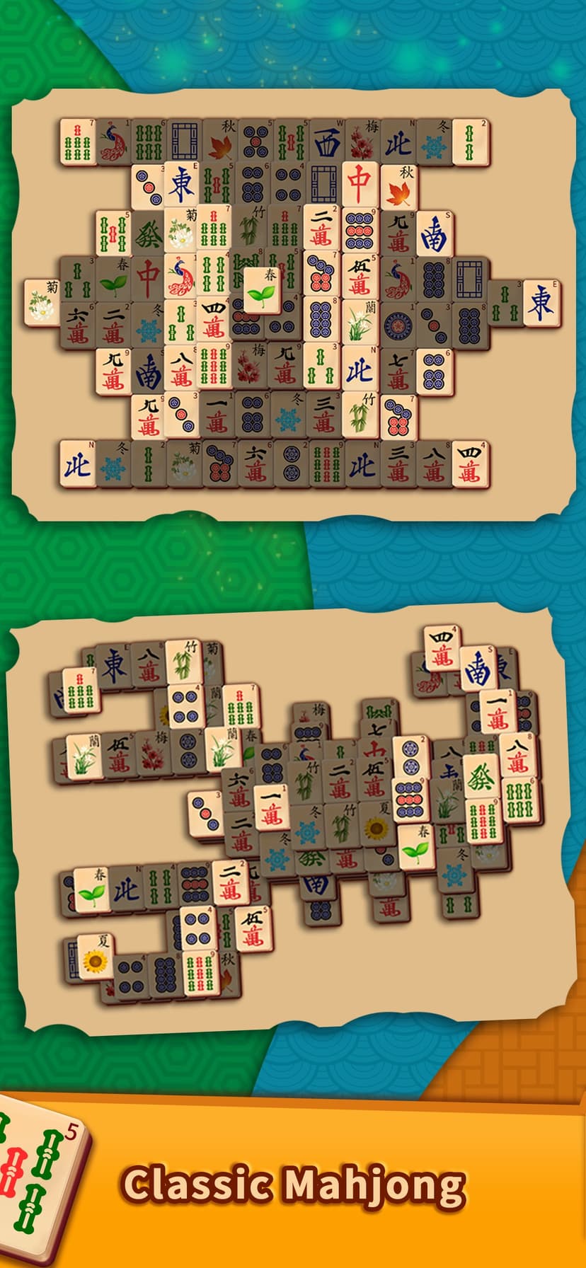 Mahjong Solitaire Puzzles screenshot 1 - screenshot