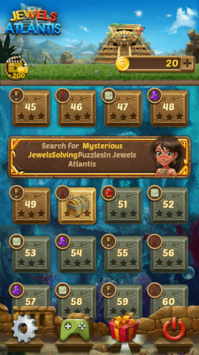 Jewels Atlantis: Puzzle game screenshot 10 - screenshot