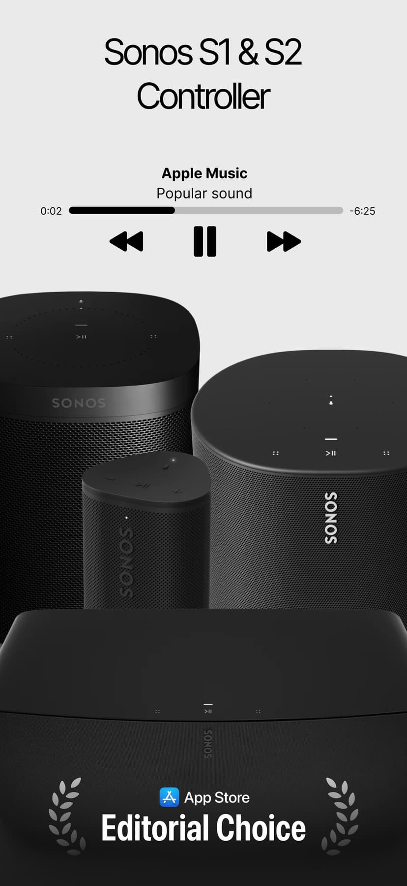 Sonos S1・S2 Speaker Controller screenshot 1 - screenshot