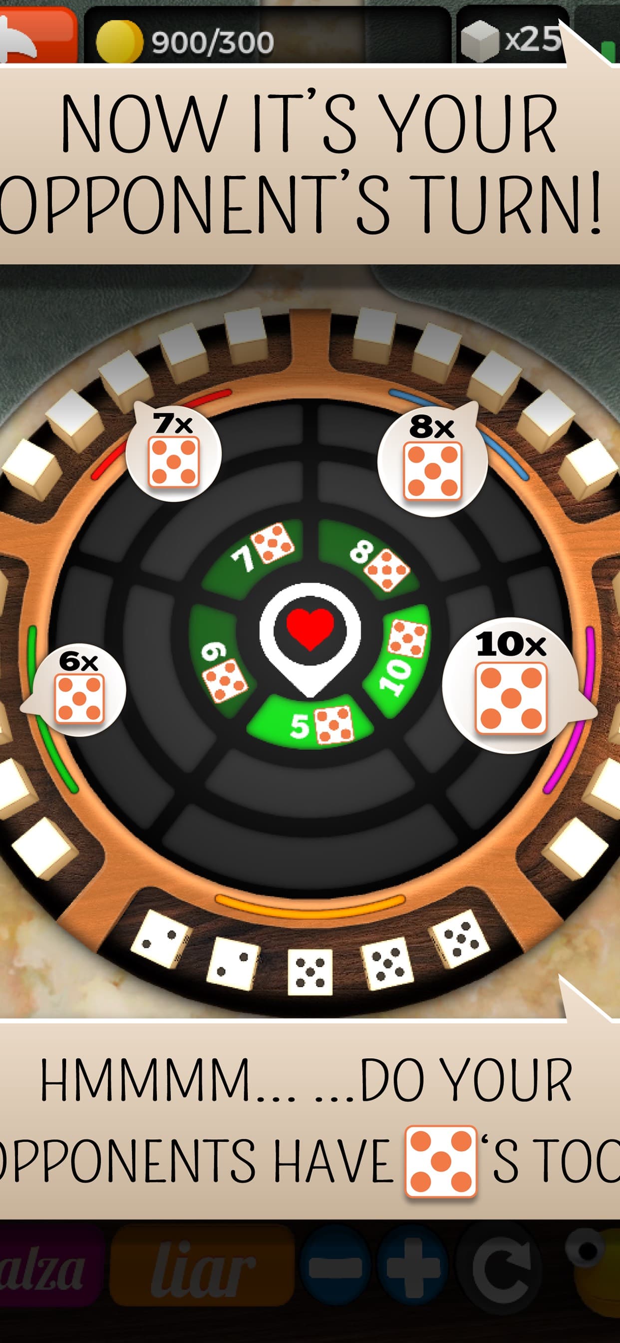 Liars Dice Online Multiplayer screenshot 2 - screenshot