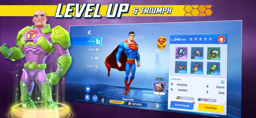 DC Worlds Collide Strategy RPG screenshot 5 - screenshot