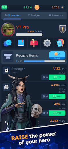 Lost Vault: Idle RPG screenshot 1 - screenshot