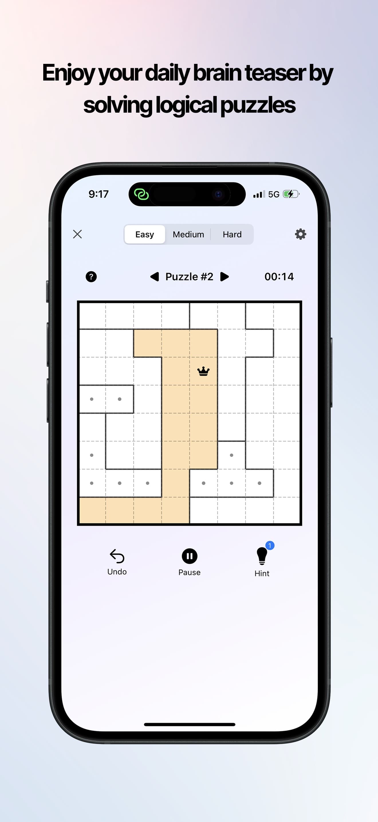 Crowns - Logic puzzle game screenshot 2 - screenshot