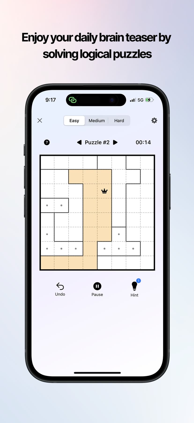 Crowns - Logic puzzle game screenshot 2 - screenshot