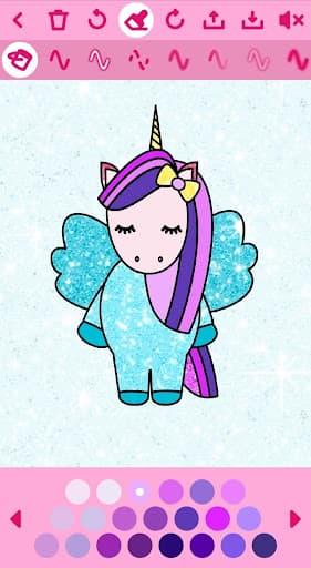 Unicorn Coloring Book screenshot 4 - screenshot