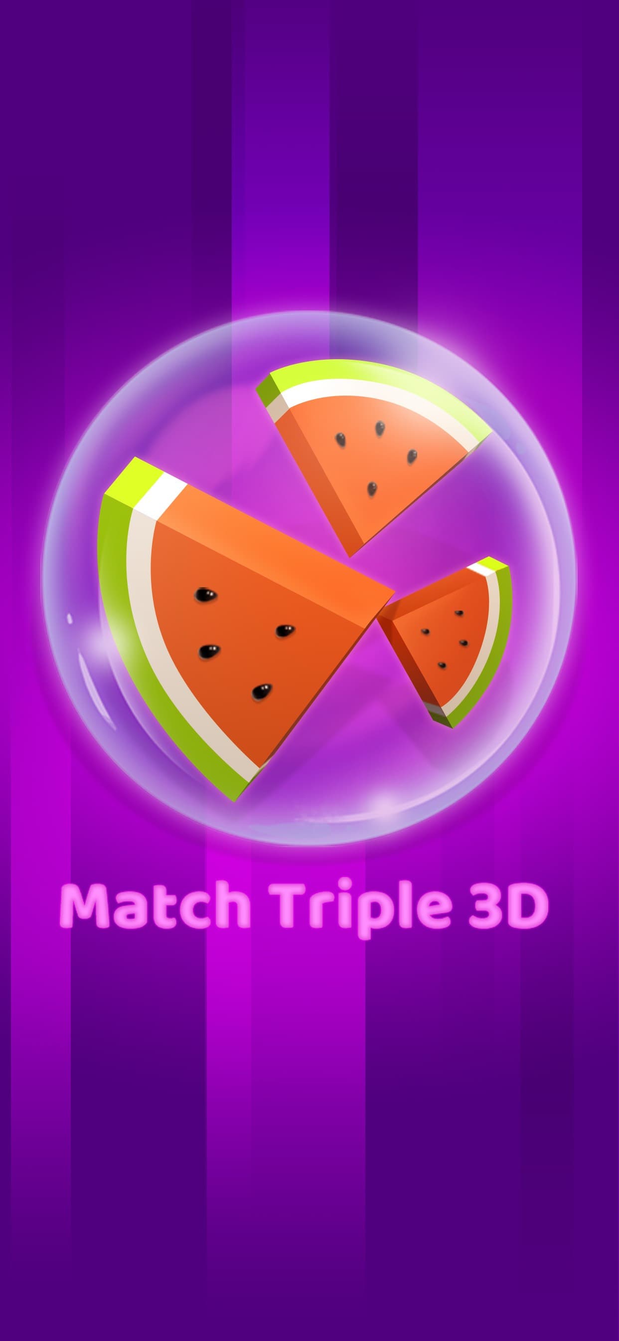 Match Triple 3D-Bubble Puzzle screenshot 1 - screenshot