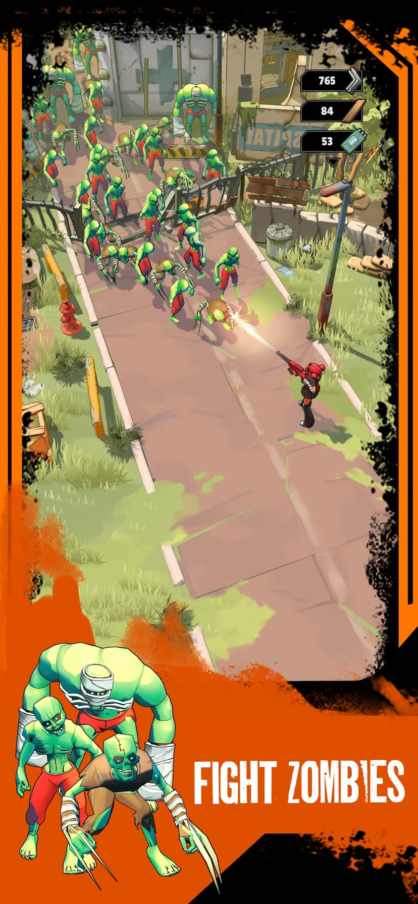 Zombiepunk: Fight & Survive screenshot 2 - screenshot