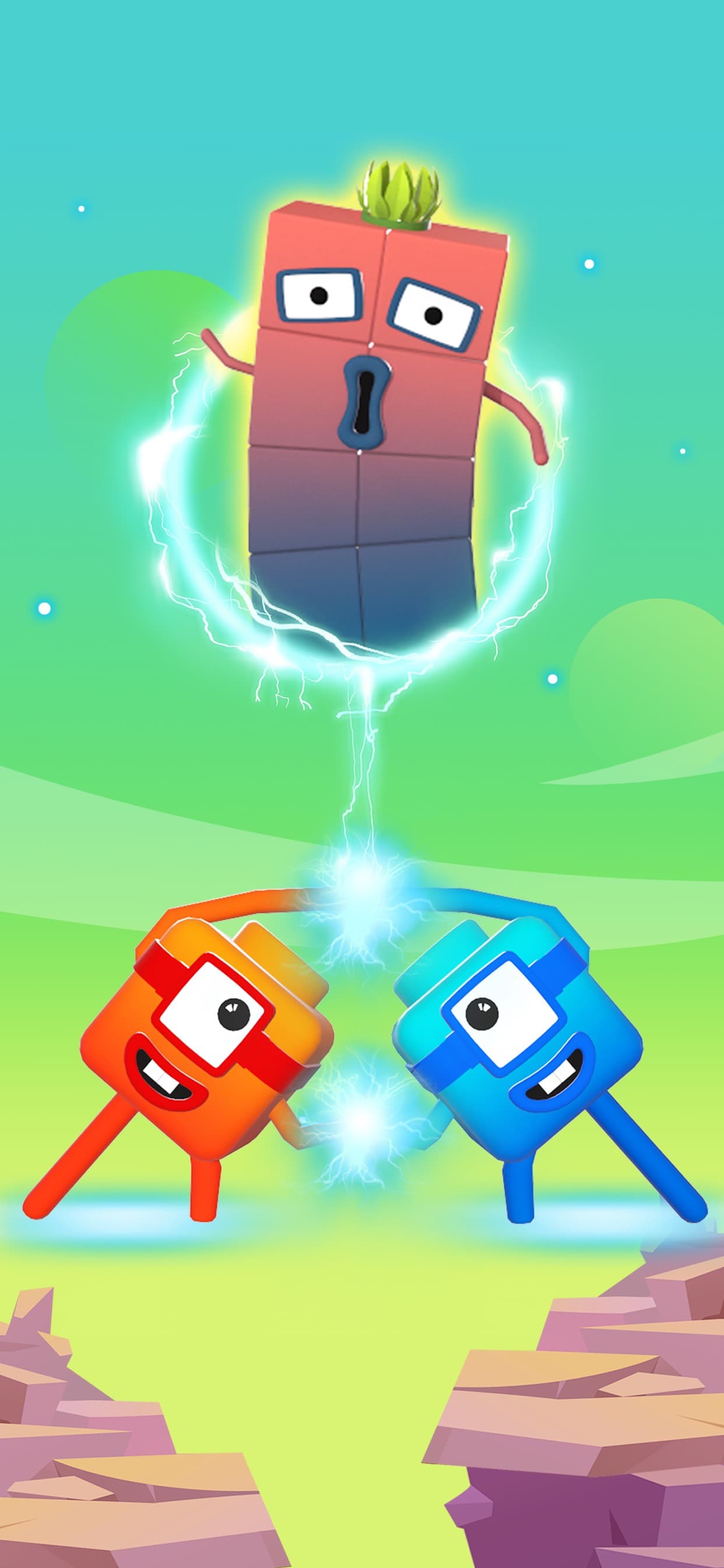 Merge Number Cube: Fam Run screenshot 1 - screenshot