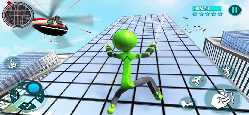Grand Stickman City Hero Game screenshot 3 - screenshot