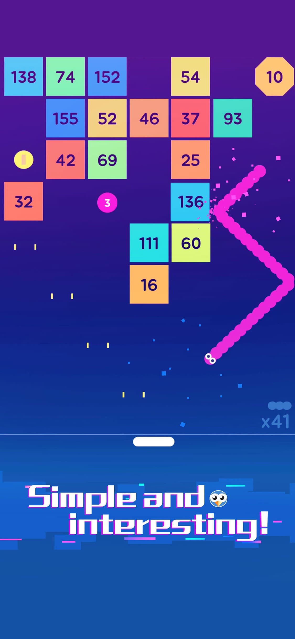 Snake Bricks-Bounce Balls screenshot 2 - screenshot