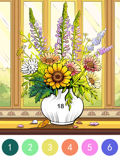 Pop Color - Paint by number screenshot 18 - screenshot