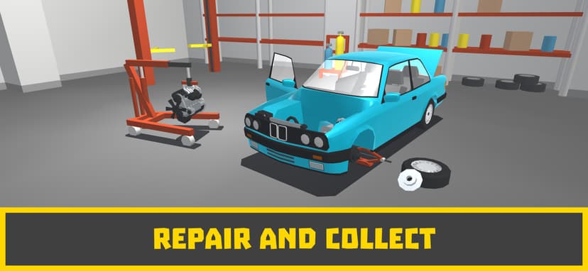 Retro Garage - Car Mechanic screenshot 1 - screenshot