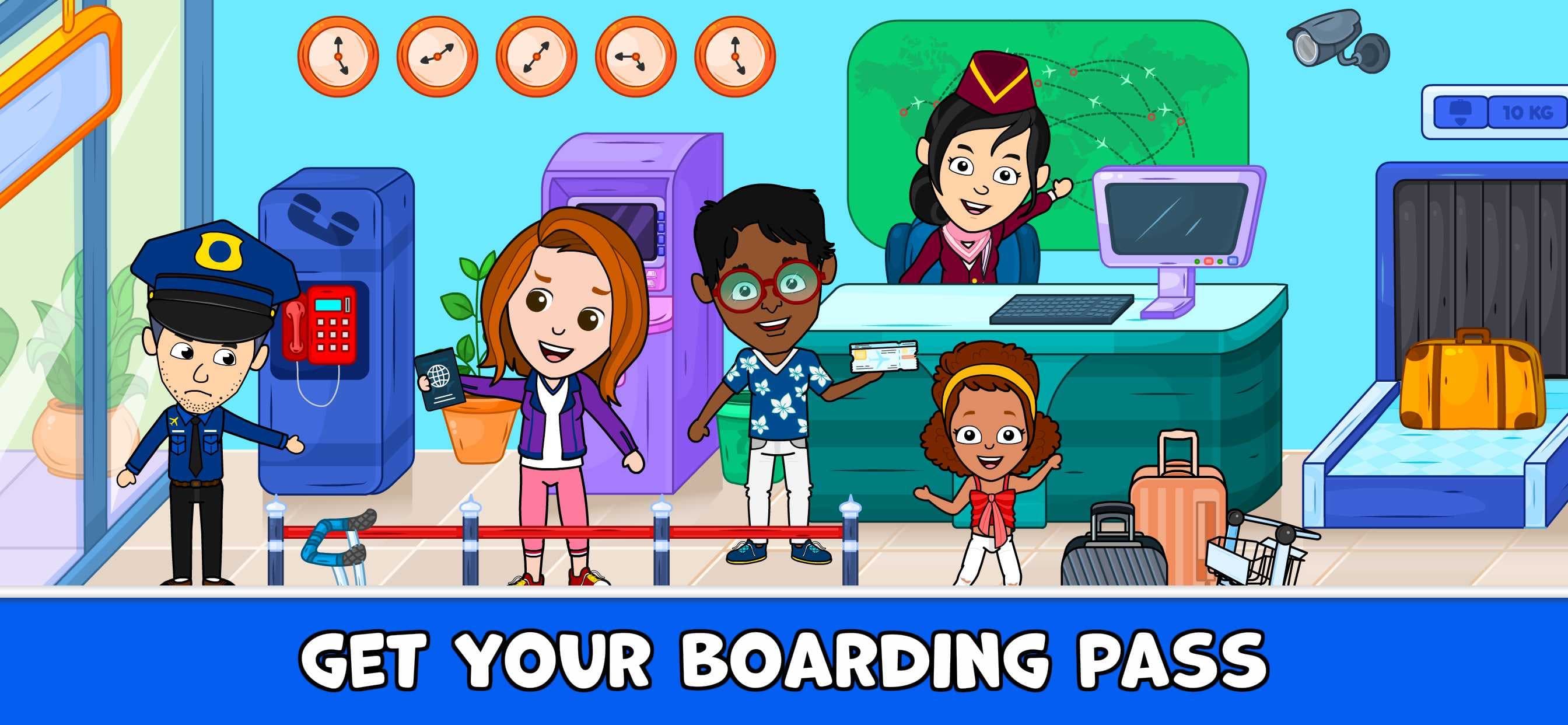 Tizi Airplane Games For Kids screenshot 1 - screenshot