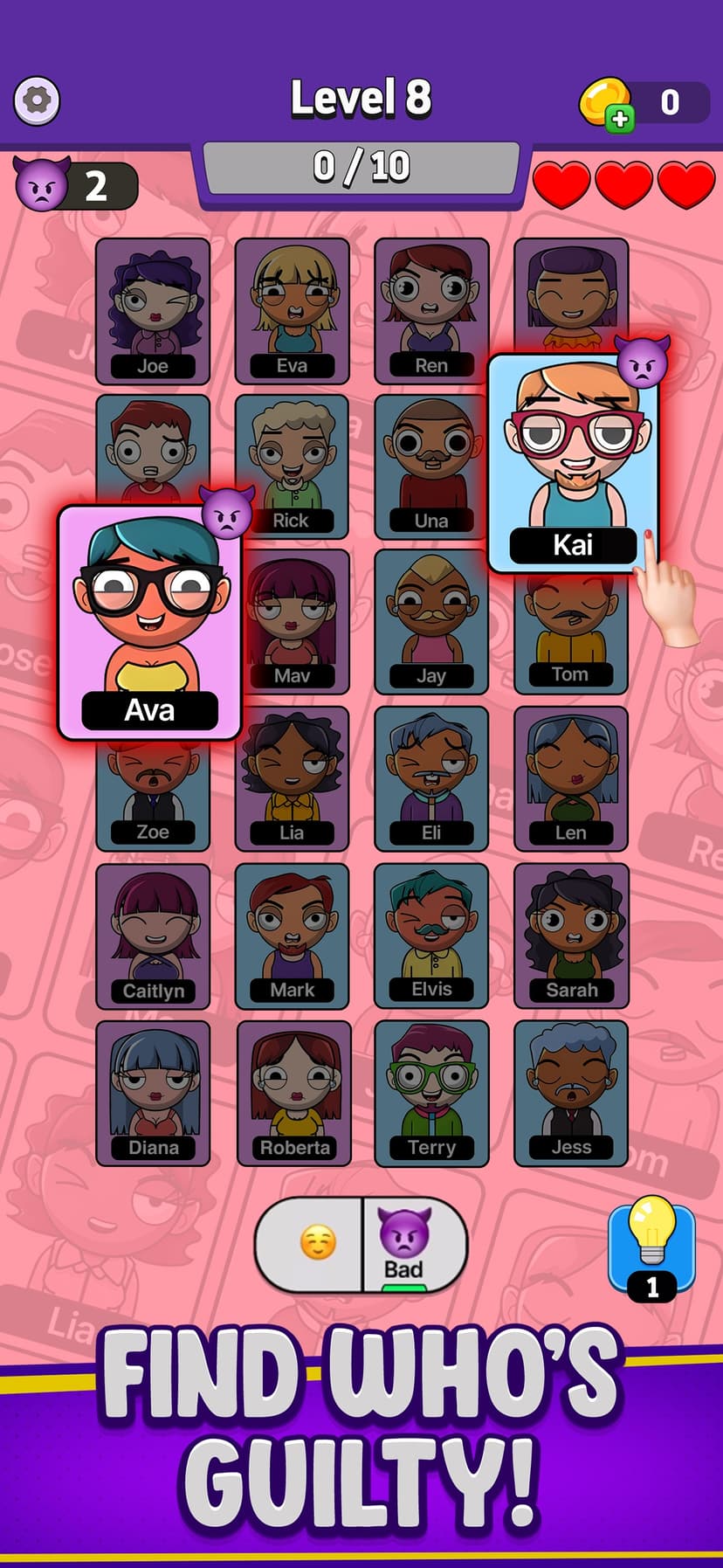 Clue Master - Logic Puzzles screenshot 1 - screenshot