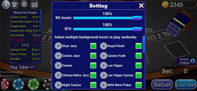 Blackjack 21 Collection screenshot 6 - screenshot