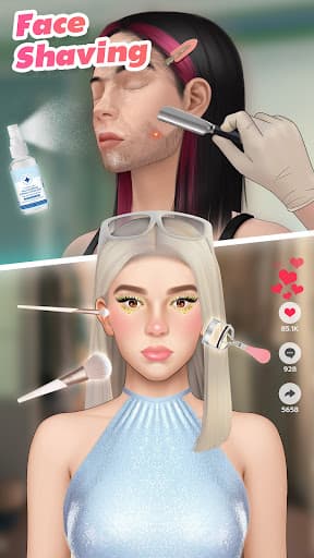 Makeup ASMR: Makeover Story screenshot 4 - screenshot
