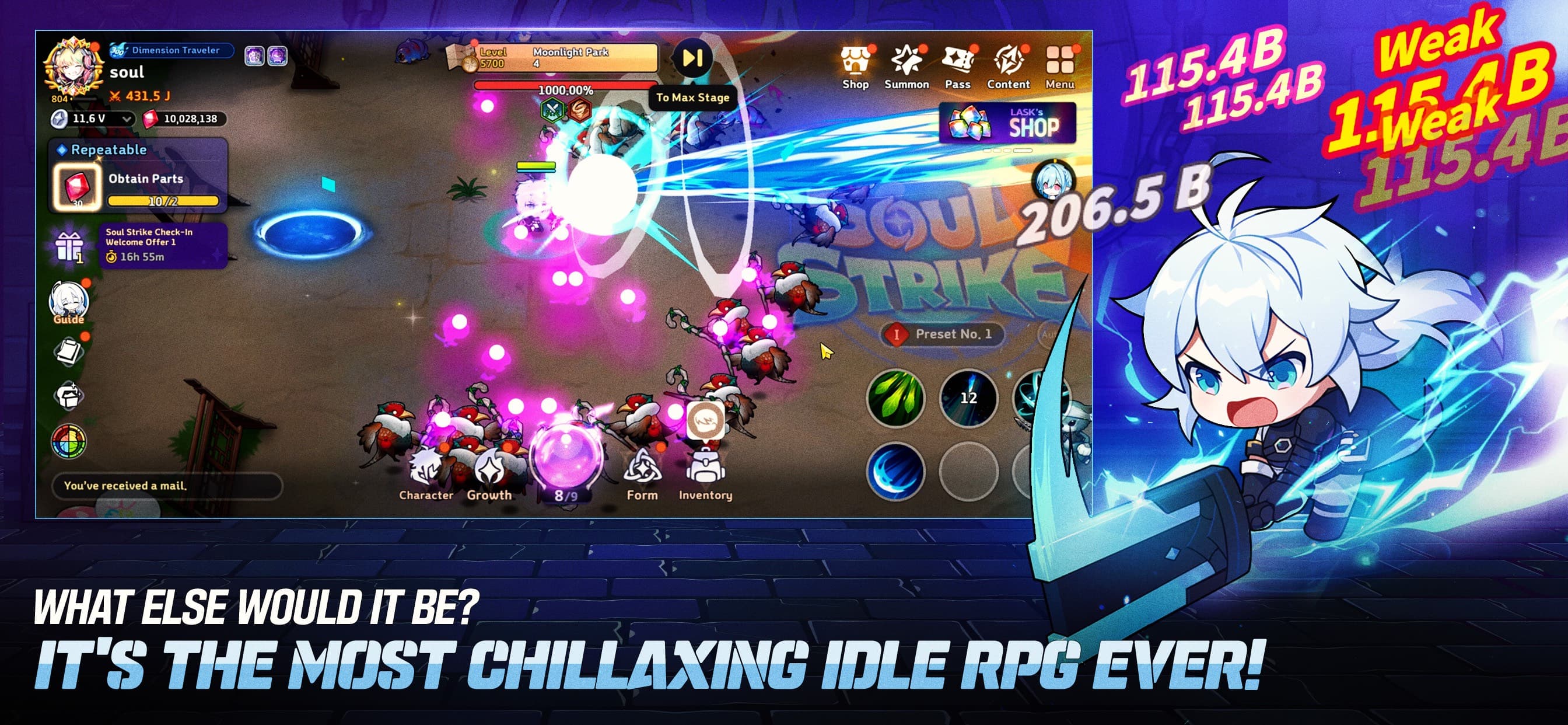 Soul Strike: QWER Idle screenshot 3 - screenshot