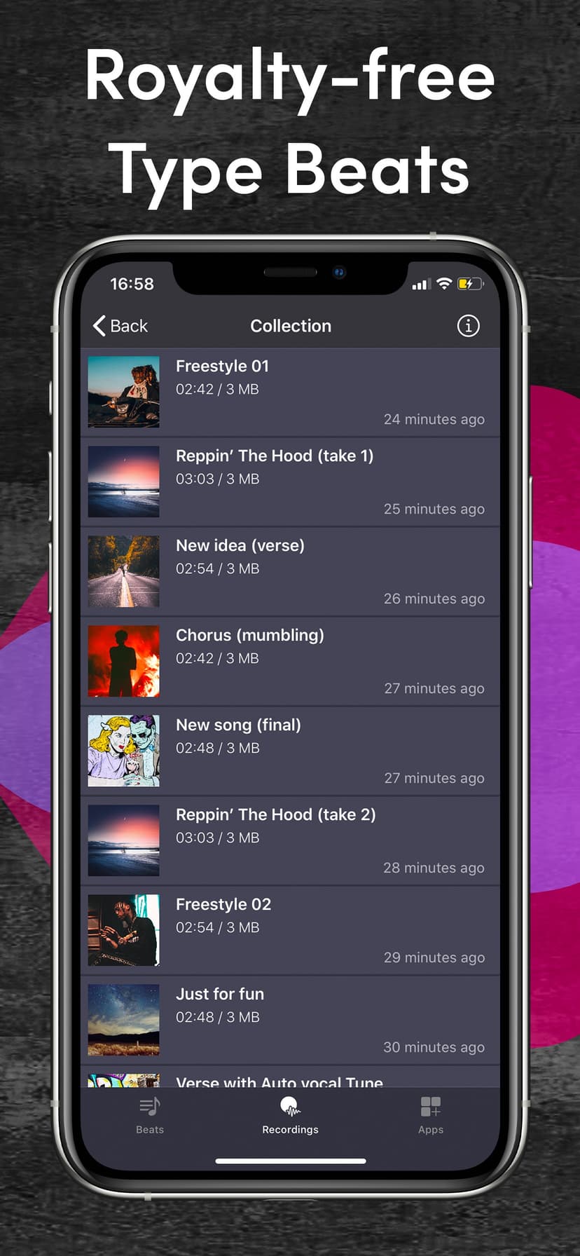Rap Maker - Recording Studio screenshot 7 - screenshot
