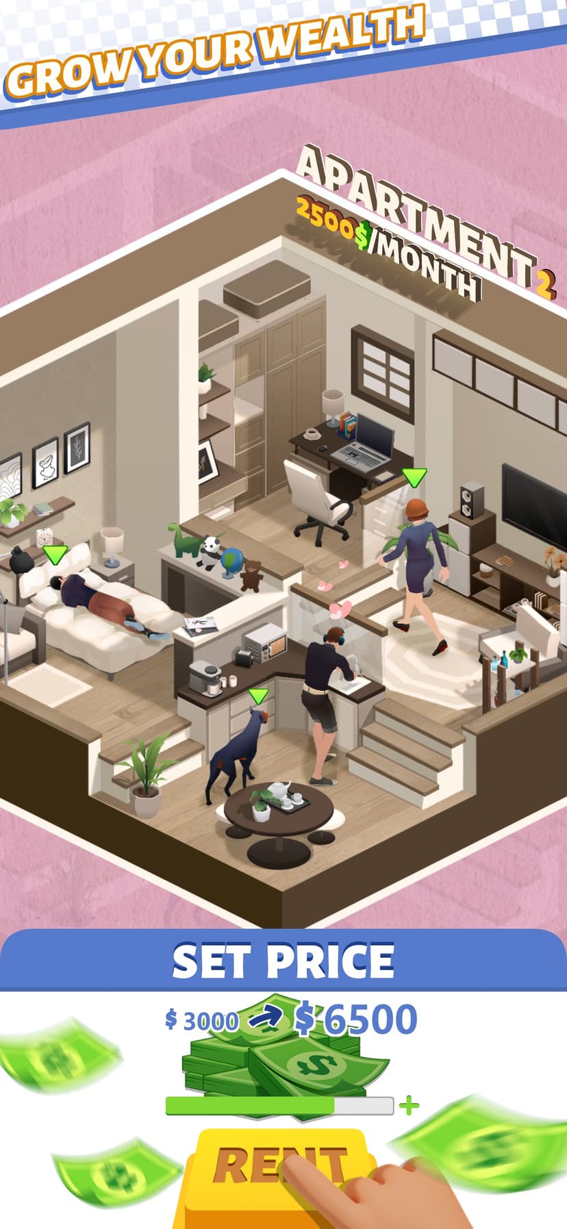 Idle Landlord Sim screenshot 3 - screenshot