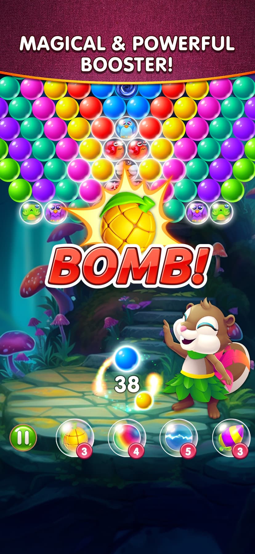 Woodland Bubble Pop screenshot 2 - screenshot
