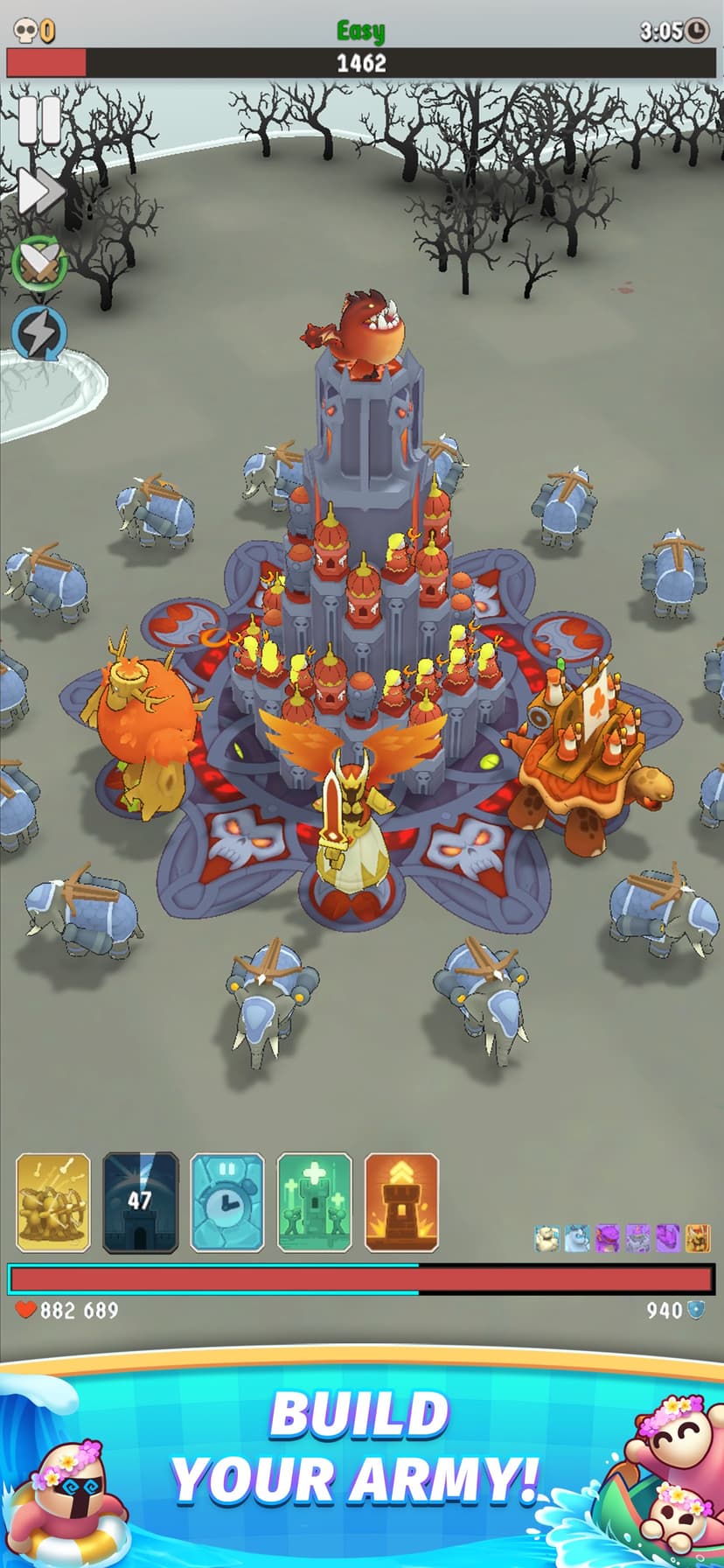 North Tower! Merge TD Defense screenshot 2 - screenshot
