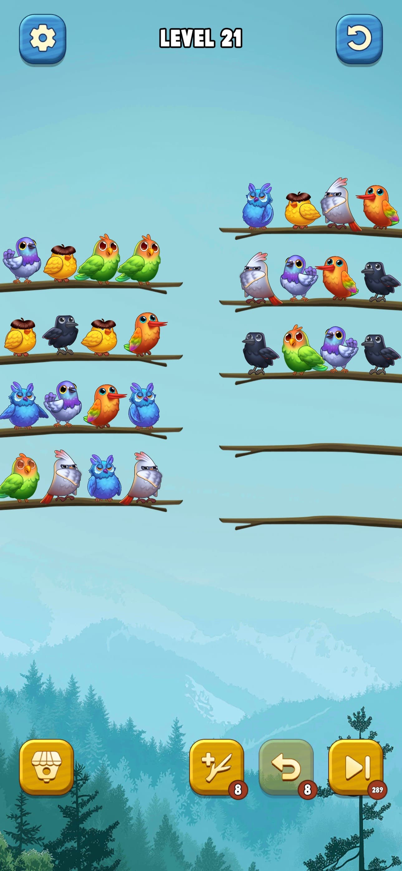 Jungle Bird Sort screenshot 7 - screenshot