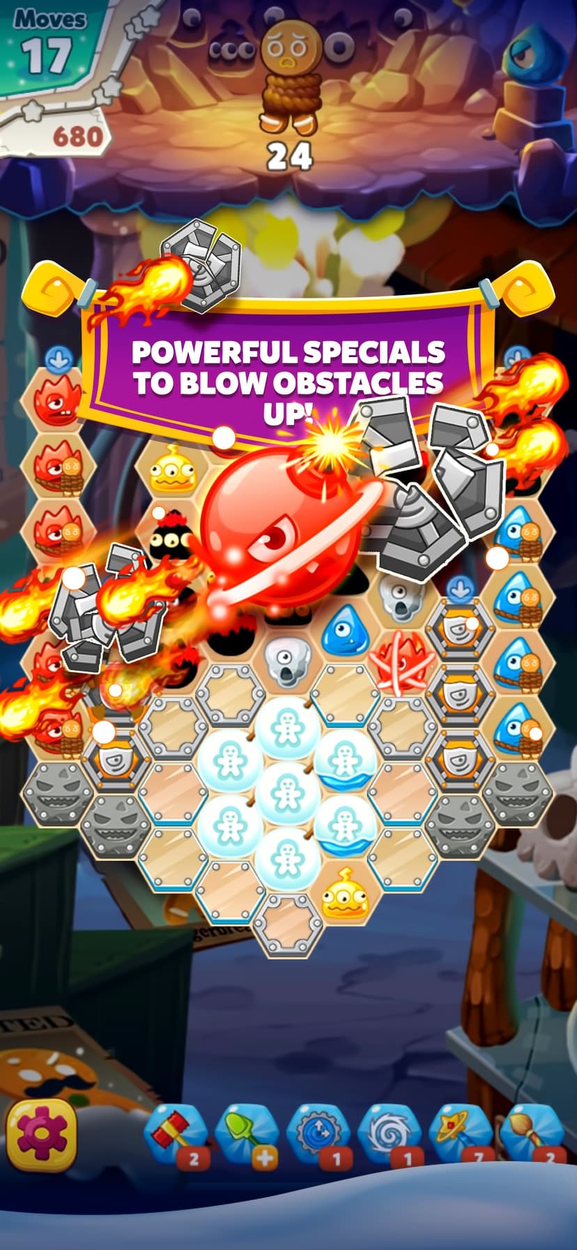 Monster Busters: Ice Slide screenshot 1 - screenshot