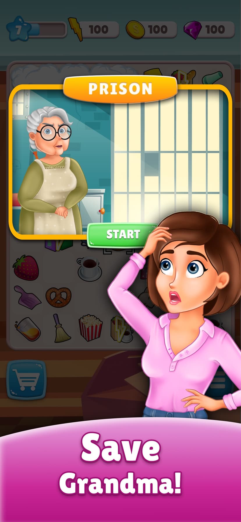 Miss Merge: Mystery Story screenshot 1 - screenshot