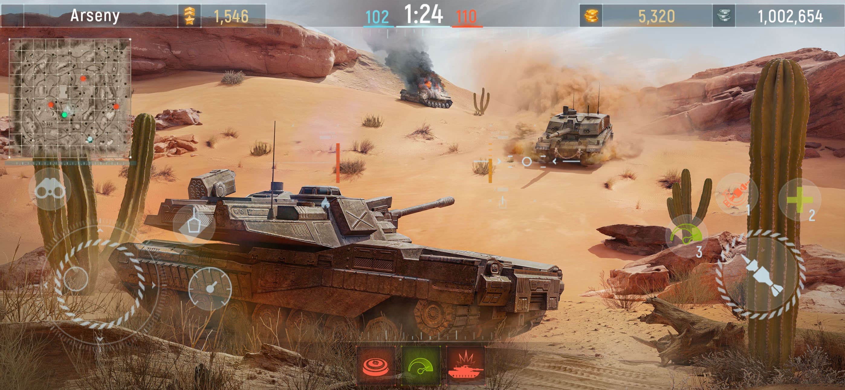 Modern Tanks: Military Battle screenshot 2 - screenshot