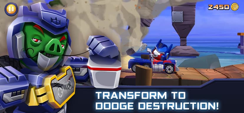 Angry Birds Transformers screenshot 4 - screenshot