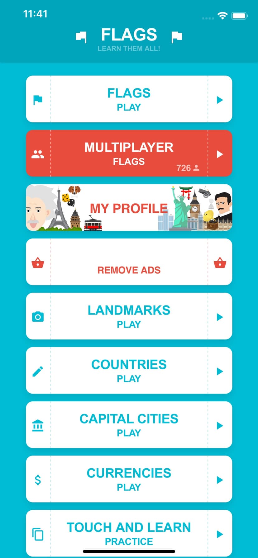 Flags of the World Best Trivia screenshot 1 - screenshot