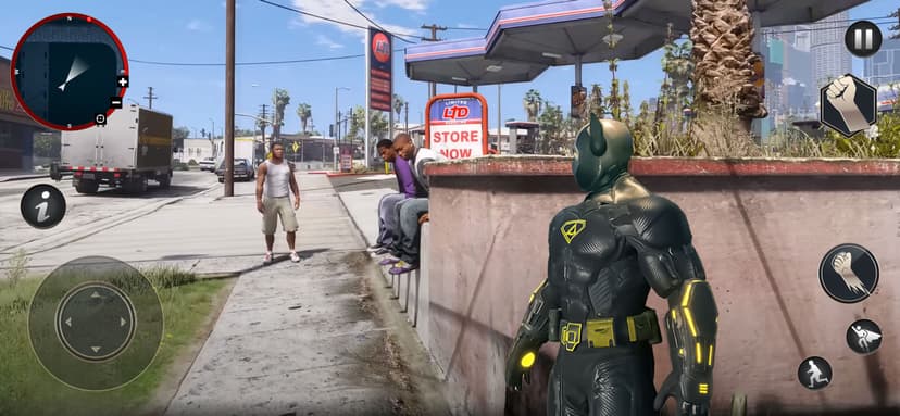 Gangster Super Hero Grand City screenshot 1 - screenshot