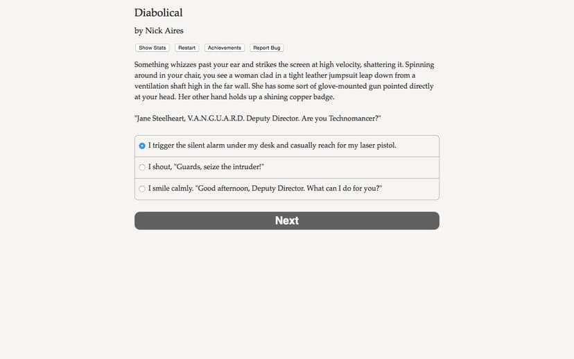 Null - screenshot