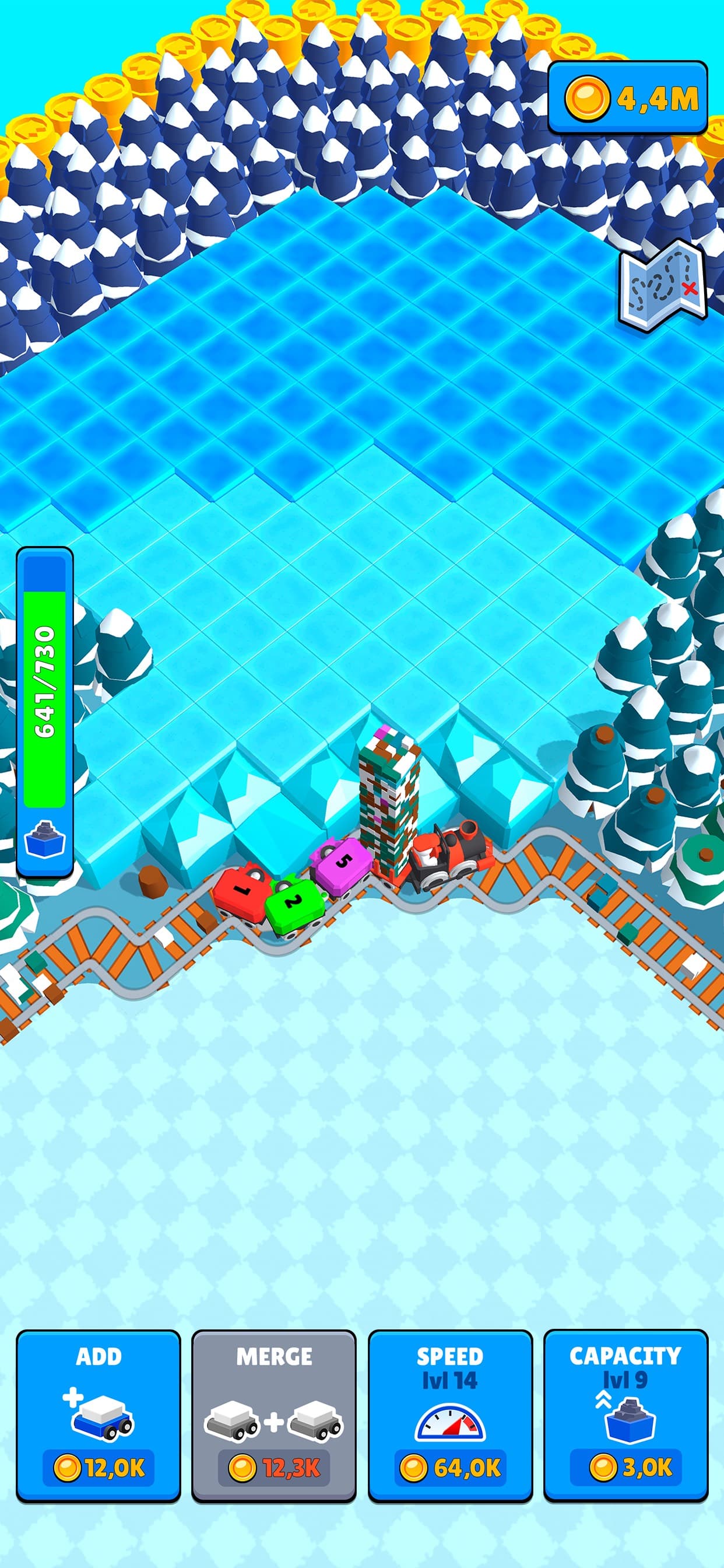 Train Miner: Idle Railway Game screenshot 6 - screenshot