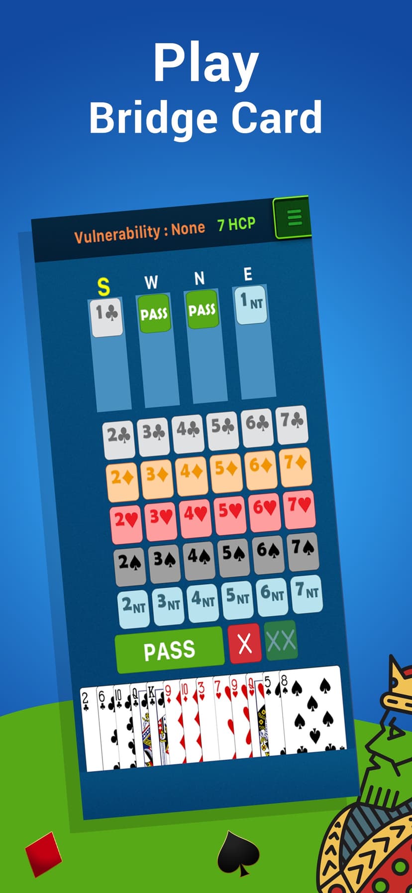 Bridge Card Game Classic screenshot 1 - screenshot