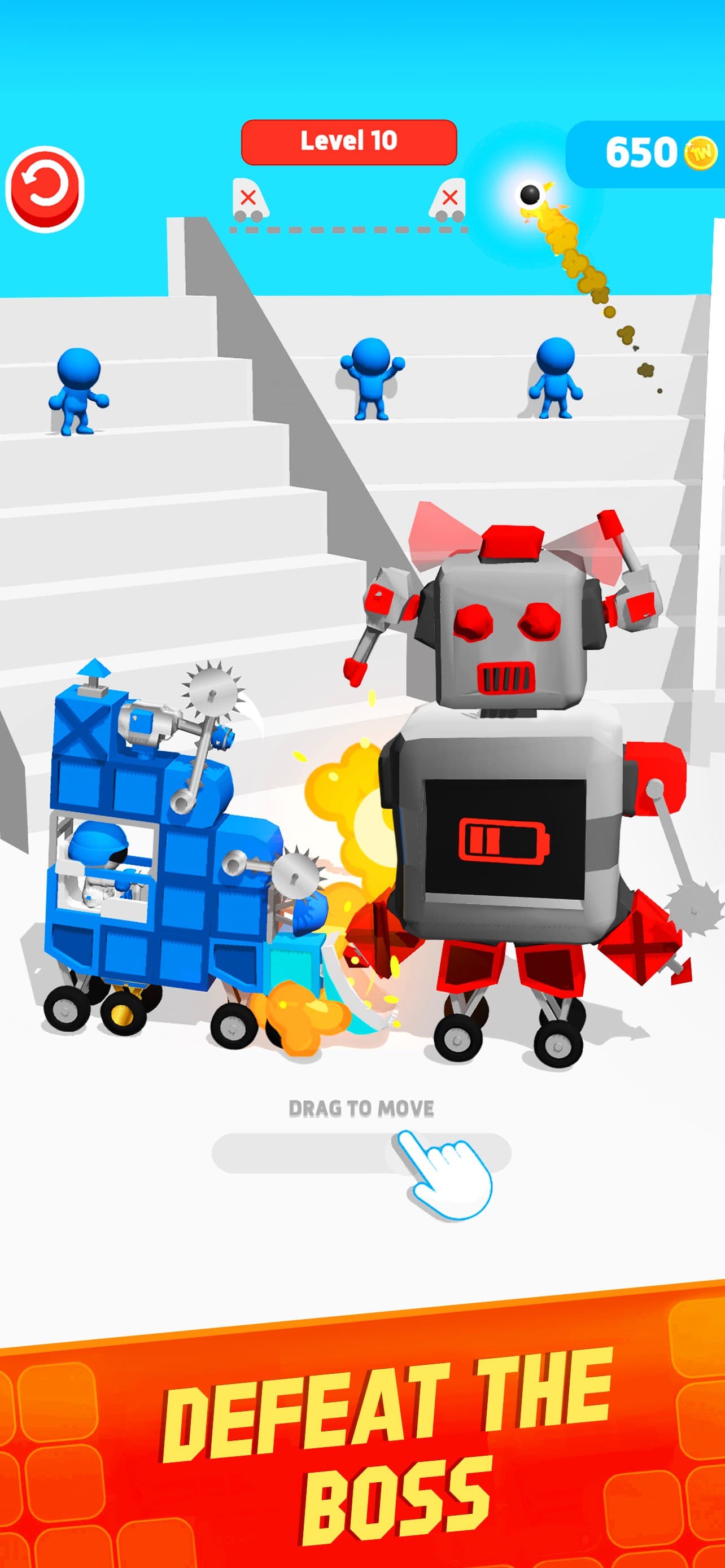 Truck Wars - Mech arena screenshot 1 - screenshot