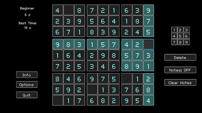 Null - screenshot