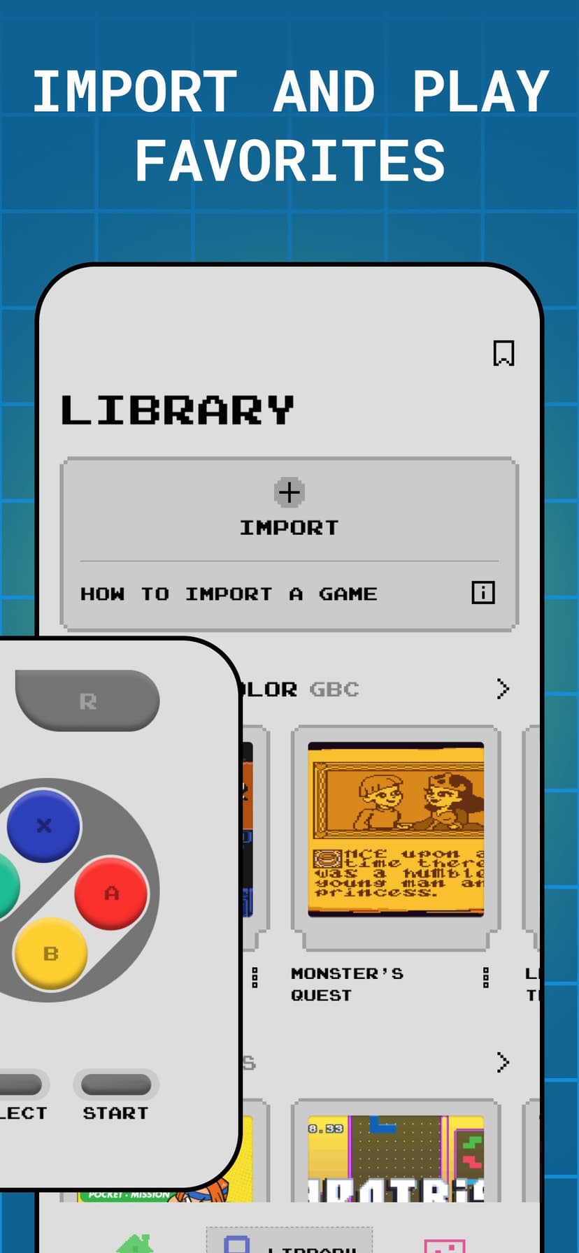 Retro game emulator - GBA, DS screenshot 3 - screenshot