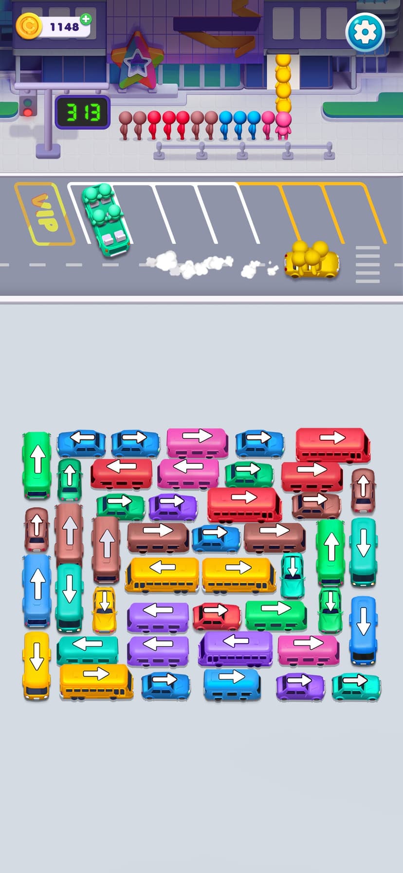 Bus Away: Traffic Jam screenshot 1 - screenshot