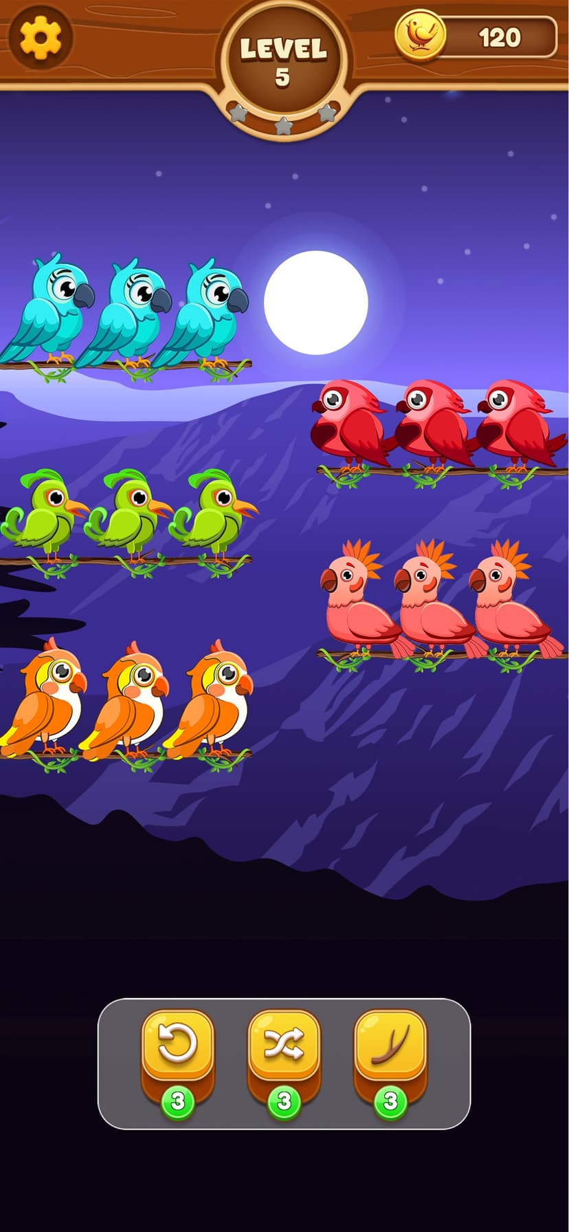 Magic Bird Sort screenshot 3 - screenshot