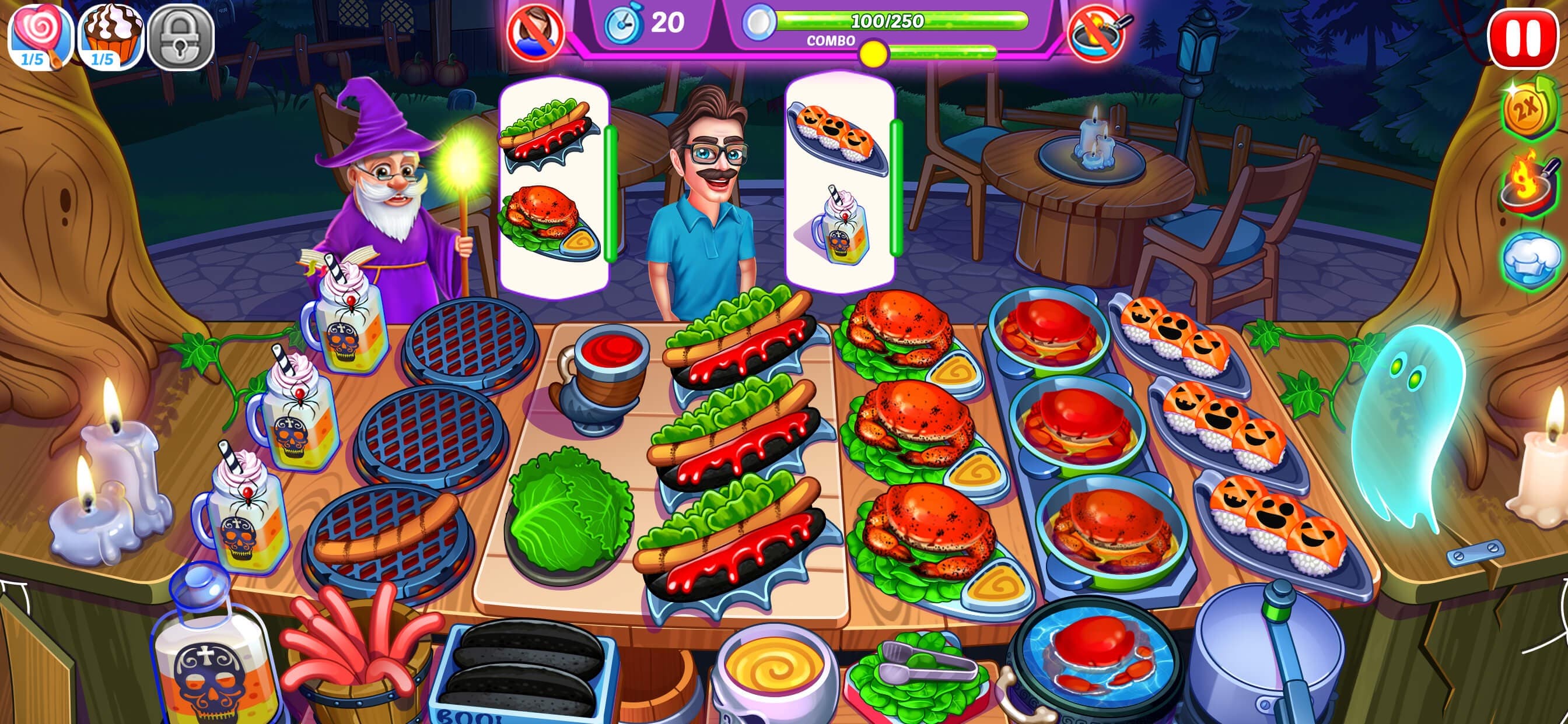 Halloween Cooking - Restaurant screenshot 4 - screenshot