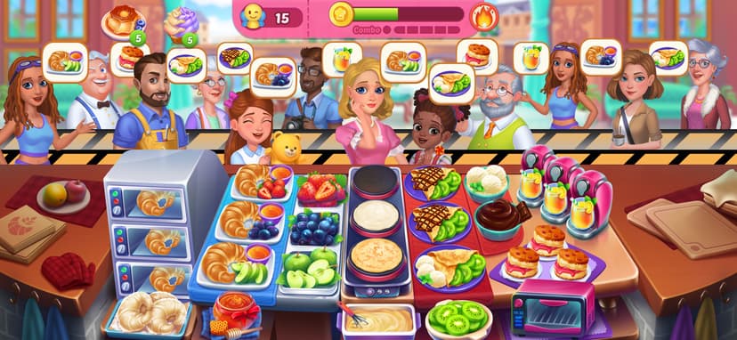 Delicious Island: Cooking game screenshot 2 - screenshot